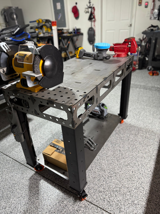 4x2 Steel Garage Workbench